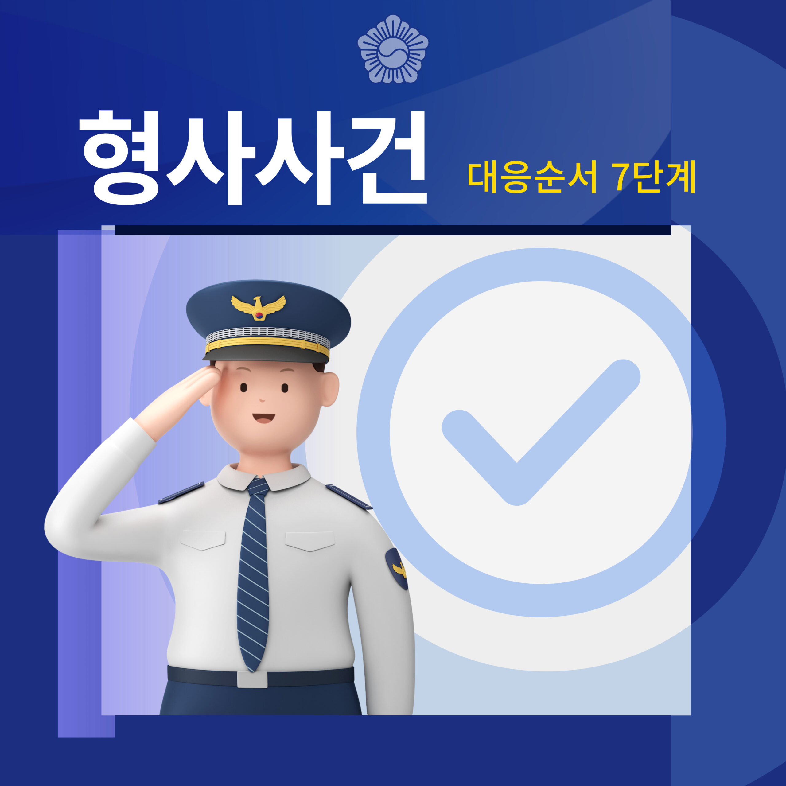 형사사건으로 경찰서 부르면? 대응 순서 7단계 정리 요약이미지