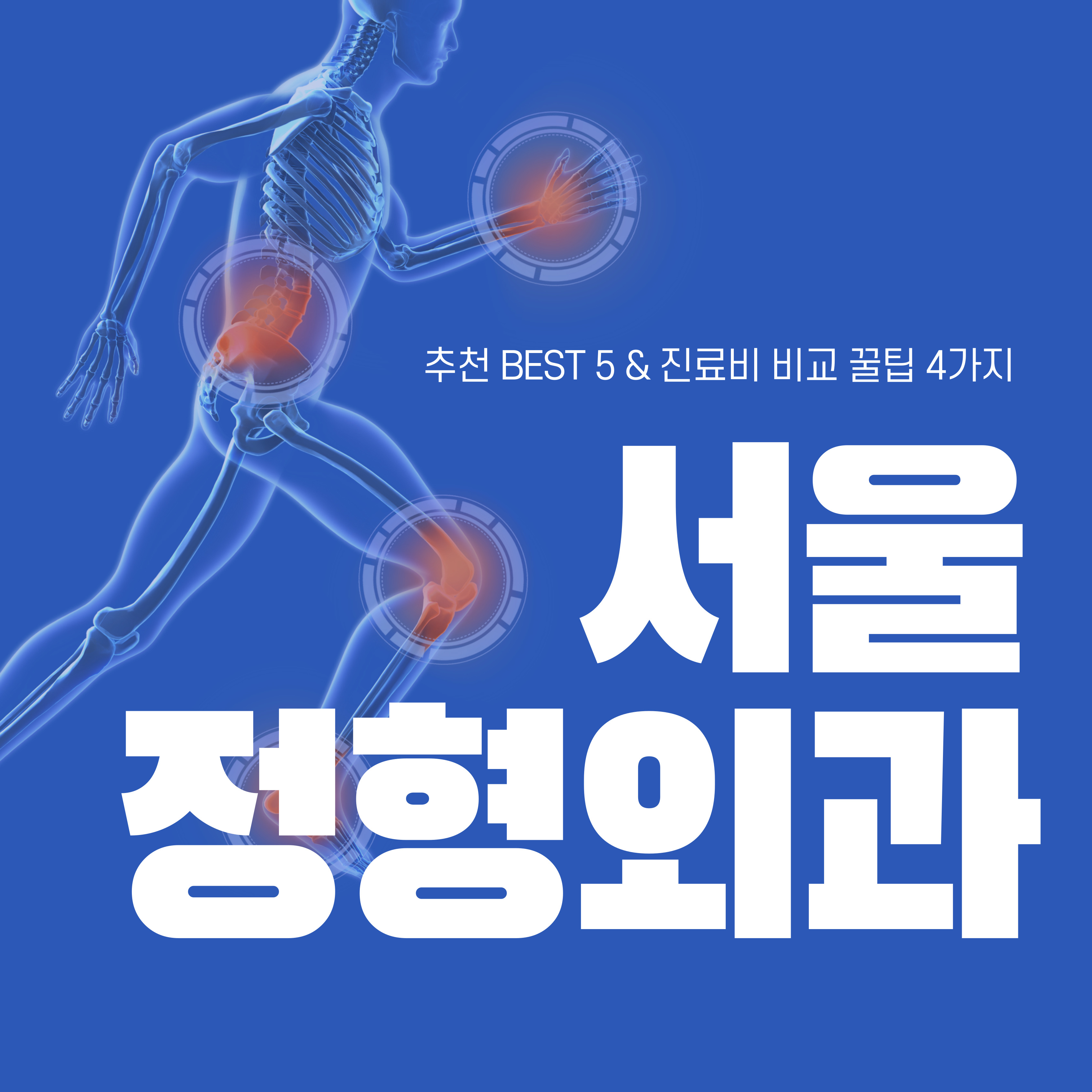 [2025년 최신] 서울 정형외과 추천 BEST 5 & 진료비 비교 꿀팁 4가지 요약이미지