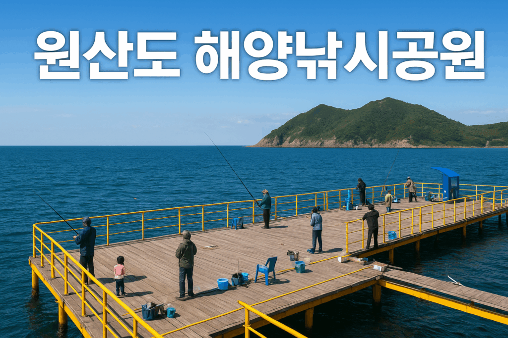 원산도 해상낚시공원 이용 가이드와 꿀팁 총정리 요약이미지